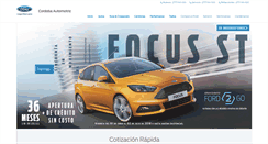 Desktop Screenshot of fordcordoba.mx